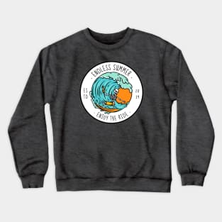 Endless Summer Surfer Surfing Crewneck Sweatshirt